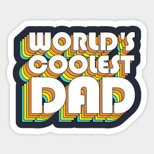 World's Coolest Dad / Awesome Dad Gift Sticker